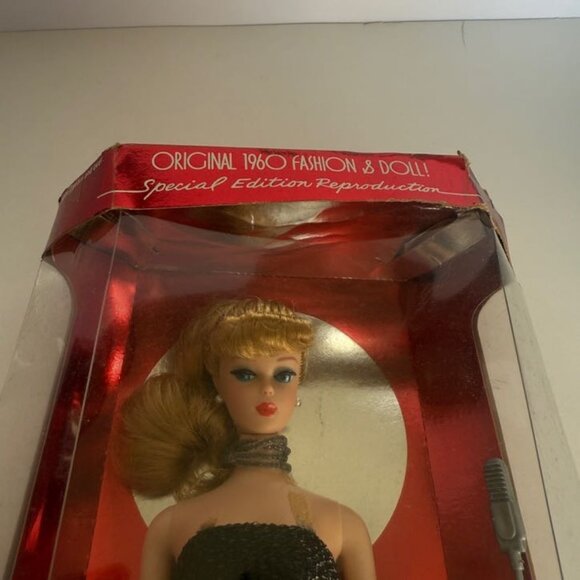 VINTAGE 1994 SOLO IN THE SPOTLIGHT BARBIE DOLL MATTEL NEW - Damaged box see pics - Picture 7 of 9